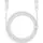 Кабель Baseus Dynamic Series Fast Charging Data Cable Type-C to Type-C 100W 2m, White (CALD000302)