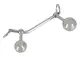 Комплект двойного  проникновения Bondage Plugs with 10 m Rope
