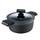 Кастрюля с крышкой MasterРro Gastro reeco BGMP-8108 28 см 7.2 л черная