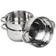 Пароварка 2-х уровневая Kamille KM-5817 24х23.5 см
