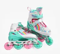 Роликові ковзани Best Roller 730-6 S PU колеса світяться. Multicolor (розмір 23-33) (186967)