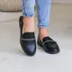 Лоферы женские Fashion Pavic 3185 41 размер 26 см Черный