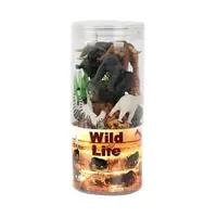 Игрушечные животные Metr+ D-60-61-62 12 шт в наборе Wild Life