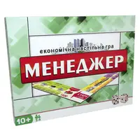 Настольная игра Strateg Менеджер на украинском языке (30453)