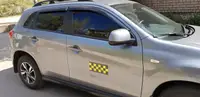 Шашки на такси магнитные самофиксирующиеся (15х30 см, толщина 1 мм, 2 шт. в комплекте) 5 комп.