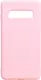 Чехол-накладка TOTO Mirror TPU 2mm Case Samsung Galaxy S10+ Pink