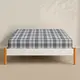 Набор простыни на резинке фланель 160х200 BASALT TARTAN