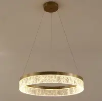 Люстра світлодіодна підвісна LED світильник для квартири на стелю лед 26305 Бронза 35-115х60х60 см.