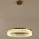 Люстра светодиодная подвесная LED светильник для квартиры на потолок лэд 26305 Бронза 35-115х60х60 см.