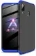 Чехол-накладка GKK 3 in 1 Hard PC Case Samsung Galaxy A40 Blue/Black
