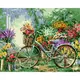 Картина по номерам Art Craft "Велосипед в цветах" 40*50см 12501