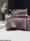 Полуторное Турецкое Постельное Белье First Choice Cotton Satin Rovena Lilac 160х220см