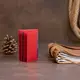 Визитница-книжка ST Leather 19214 Красная