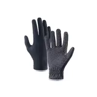 Перчатки нескользкие трикотажные Naturehike NH21FS035, размер L, темно-синий