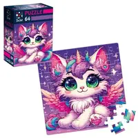 Пазлы "De.tail. Сказочный котенок" 64 детали