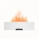 Увлажнитель воздуха портативный Kinscoter H3 Nordic Style Flame аромадифузор электрический, эффект пламени, White - ПОДАРОК + 2 Арома масла