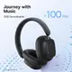 Наушники Baseus Bowie H1i Noise-Cancellation Wireless Headphones |BT5.3/3.5mm, 100h, ANC|