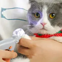 Когтерезка для кошек и мелких собак с подсветкой