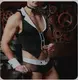 Мужской эротический костюм официанта L/XL