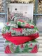 Фланелевое постельное белье семейное Belizza Christmas v1 новый год 160х220см (2 шт)