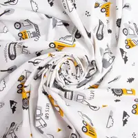 Ткань бязь ранфорс для постельного белья, хлопок, 130 гр/м2, 240 см 5,27594/3 Трактор горчица