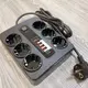Сетевой фильтр BKL-11 1 PD20W + 1QC3.0 + 4 USB,100-250V, 10А, 6 розеток, черный