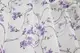 Готовая тюль (2х2,7м.), батист "Flora". Цвет белый с фиолетово-черным принтом. Код 1324т 40-144