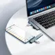 Переходник BOROFONE 4-in-1 converter (Type-C to USB2.0*3+USB3.0) FH1A |5Gbps|