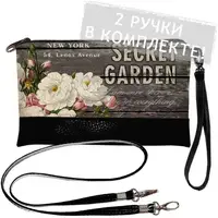 Клатч через плечо 25x15 см (KL_14S130_BL)