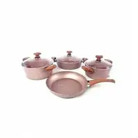 Набір посуду OMS 3105-Rosegold 7 предметів рожевий