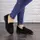 Женские мокасины Fashion Rusty 1630 40 размер 25 см Черный