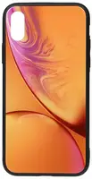 Чехол-накладка TOTO Print Glass Space Case Apple iPhone XS Max Yellow