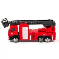 Металева машинка "Volvo Пожежна машина" (з краном)