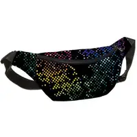 Сумка-бананка Bumbag унисекс на пояс и через плечо Disco 27x16 см