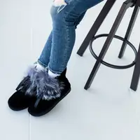 Уггі жіночі Fashion Rosemary 3321 36 розмір 23 см Чорний