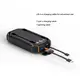 УМБ Solar power bank 20000mAh PN-W23 IPX4 |2USB/Type-C/lightning, 15W/3A, Qi|