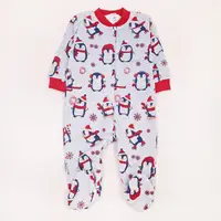 Сліп детский футер Christmas penguin