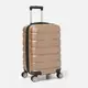 Чемодан маленький 4 колеса Ricco Grande T1ABS500gold-M