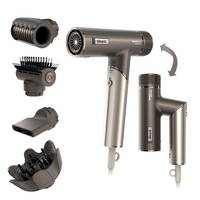 Фен Shark SpeedStyle FLEX 4-in-1 Hair Dryer System HD542EU 1700 Вт сiрий