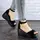 Женские босоножки Fashion Lulu 1821 40 размер 25,5 см Черный