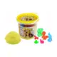 Кинетический песок Strateg Magic Sand желтый в ведре 1 кг (372-6)