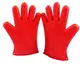 Перчатки-прихватки Hot Hands силиконовые Красные (7707)