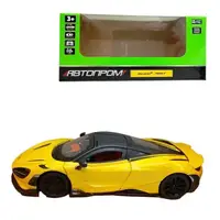 Машина мет. "McLaren 765 LT", батар., свет, звук, откр. двери