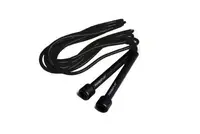 Скакалка PowerPlay 4201 Basic Jump Rope Чорна (2,8m.)