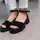 Женские босоножки Fashion Sage 3634 41 размер 26 см Черный