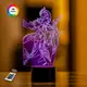 3D ночник "Шэнь Хэ" GENSHIN IMPACT (УВЕЛИЧЕННОЕ ИЗОБРАЖЕНИЕ)+ батарейки (3ААА)  3DTOYSLAMP