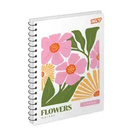 Тетрадь для записей А5 YES Flowers 152292 80 листов