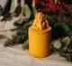 Аромасвічка CUPID SANTAL YELLOW 100% WOOD WAX 165g 35h Гранд Презент NAC 1032Y