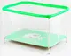 Манеж "Панда", прямоугольный, мягкое дно, евросетка, без ручки. Green (147268)