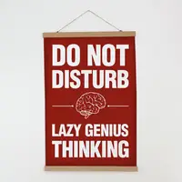 Постер тканевый на стену Do not disturb 60х93 см (TPSR_22S056)